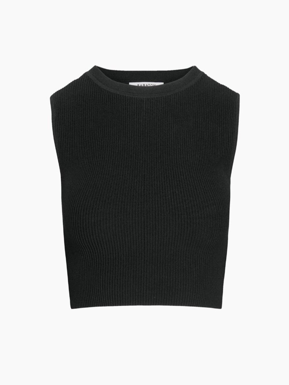 Babaton Sculpt Knit Muscle Tank Black Size M